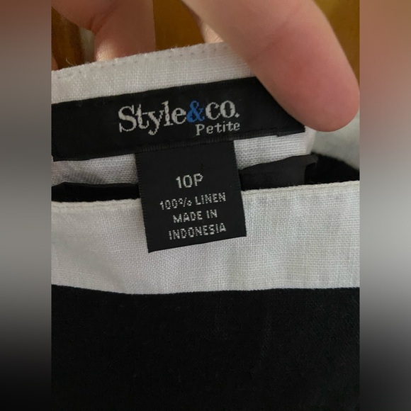 Style & Co 100% Linen Dress - Picture 2 of 3